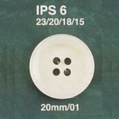 IPS6 Botão de resina de poliéster com 4 furos