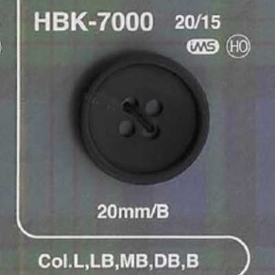 HBK7000 Botão de 4 furos em chifre genuíno de búfalo