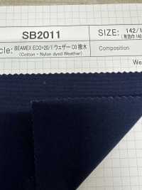 SB2011 BEAMEX ECO+20/1 Pano Climático C0 Repelente De água[Têxtil / Tecido] SHIBAYA subfoto