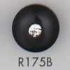 R175B Botão de resina de poliéster