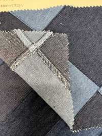 INDIA-2134 Patchwork Jeans índigo[Têxtil / Tecido] ARINOBE CO., LTD. subfoto
