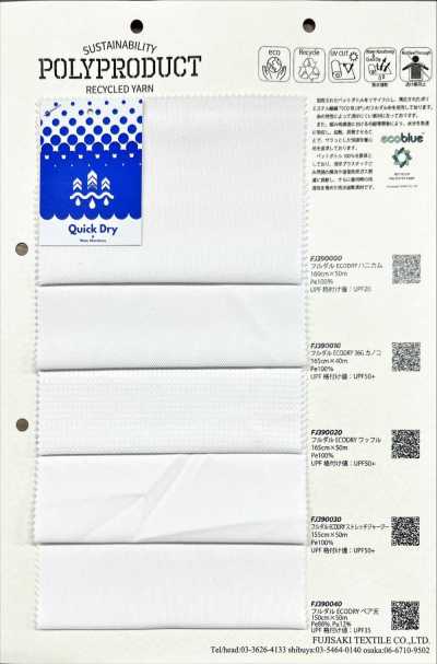 FJ390010 Malha piquet totalmente fosca ECODRY 36G