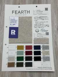 FJ940009 26/- F.EARTH Jersey P. Tingimento De Produto, Pouco Branqueado[Têxtil / Tecido] Fujisaki Textile subfoto