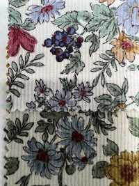 19183 Camisa Estampada De Veludo Cotelê[Têxtil / Tecido] SUNWELL subfoto