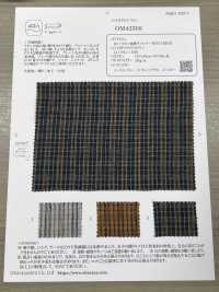 OM42308 Processamento De Arruela De Torção Forte De Linho 40/1 MINI CHECK[Têxtil / Tecido] Oharayaseni subfoto