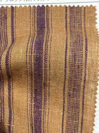 OM42314 Arruela De Torção Alta De Linho 40/1 Processando Listras Ramdom[Têxtil / Tecido] Oharayaseni subfoto