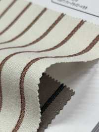 OM43601 Linho Algodão Listra Simples[Têxtil / Tecido] Oharayaseni subfoto