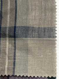 OM43604 Verificação Relaxante De Linho 60/1[Têxtil / Tecido] Oharayaseni subfoto