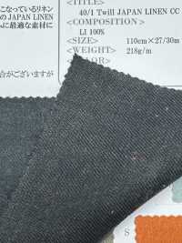 OSDC40043K Sarja 40/1 JAPÃO LINHO CC Acabamento Fuzzy[Têxtil / Tecido] Oharayaseni subfoto