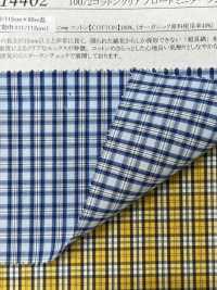 14402 Tecido De Algodão 100/2 Clear Broadcloth Mini Tartan Check[Têxtil / Tecido] SUNWELL Foto secundária