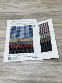 14402 Tecido De Algodão 100/2 Clear Broadcloth Mini Tartan Check[Têxtil / Tecido] SUNWELL Foto secundária