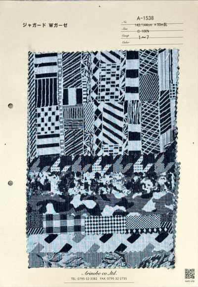 A-1538 Gaze dupla jacquard