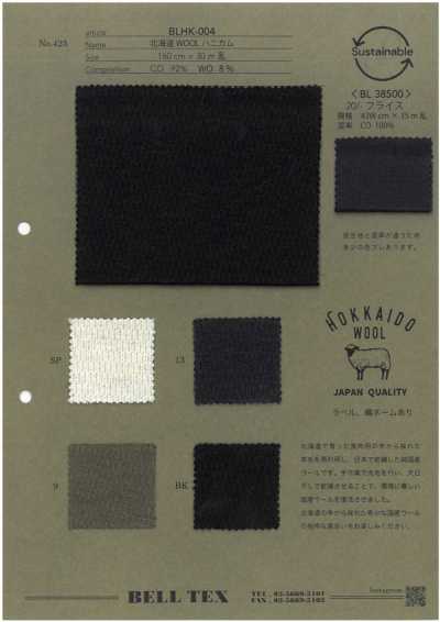BLHK-004 Lã Hokkaido em colmeia