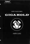 GIGAHOLD-SAMPLE GIGAHOLD Cartela de amostras