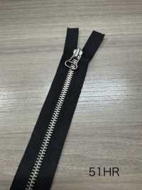 5-N-CO-MR Zíper Vintage WALDES, Prata Alemã, Tamanho 5, Fita De Algodão, Separador Bidirecional Asahi Zipper subfoto
