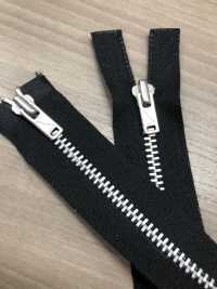 5-AL-CO-MR Fita De Algodão WALDES Vintage Zipper De Alumínio Tamanho 5 Separador Bidirecional[Zíper] Asahi Fastener Foto secundária