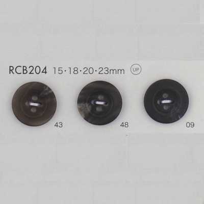 RCB204 Resina de poliéster, com aro, botão de 4 furos