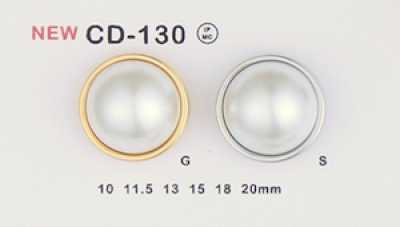 CD-130 Botão Metálico (Botão Combinado de Pérola)