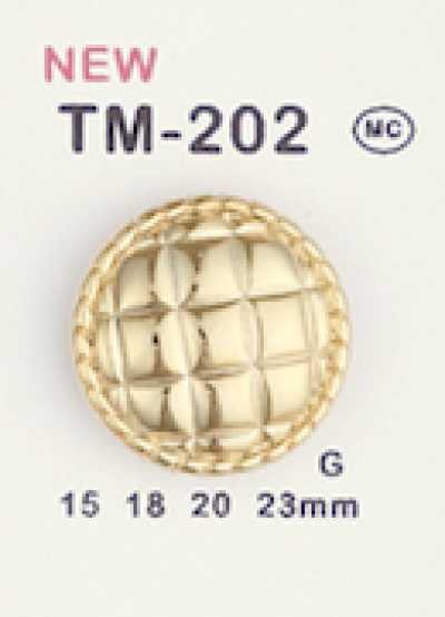 TM-202 Botão de metal