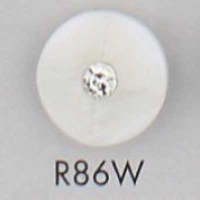R86W Botão de resina de poliéster
