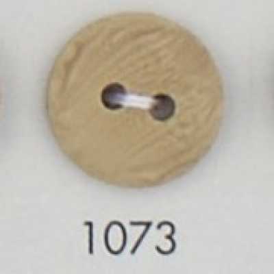 1073 Botão de resina de poliéster com aro, 2 furos