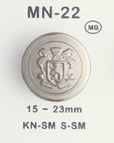 MN-22 Botão de metal