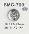 SMC-700 Botão pequeno de ABS, 4 furos