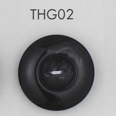 THG02 Botão de dois furos feito de resina de poliéster