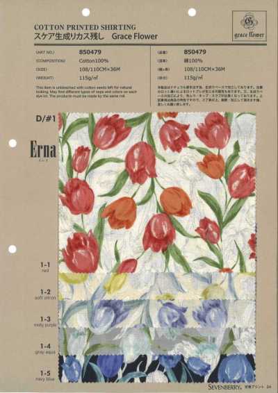 850479 SEVENBERRY® Batista cru com pintinhas Grace Flower