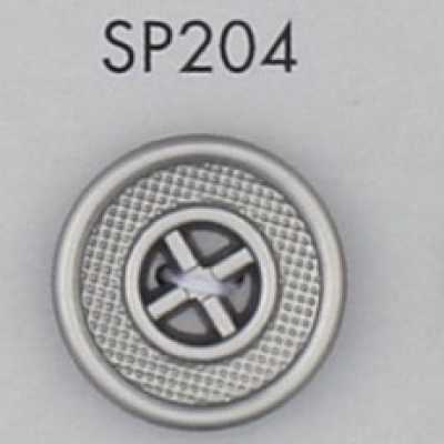 SP204 Botão banhado feito de resina ABS