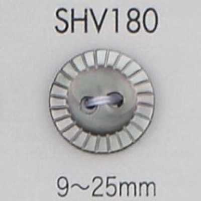 SHV180 Botão de concha de 2 furos