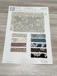 KKF8725-W-D1 Renda Jacquard Mesclada De Poliéster De Largura Ampla[Têxtil / Tecido] Uni Textile(Komon Studio) subfoto