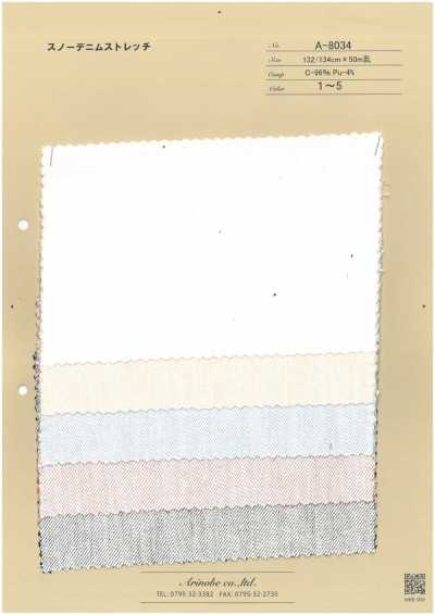 A-8034 Denim stretch neve