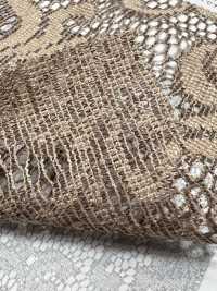 KKF8725-W-D3 Renda Jacquard Mesclada De Poliéster De Largura Ampla[Têxtil / Tecido] Uni Textile(Komon Studio) subfoto