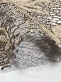 KKF8725-W-D3 Renda Jacquard Mesclada De Poliéster De Largura Ampla[Têxtil / Tecido] Uni Textile(Komon Studio) subfoto
