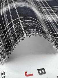 KKW2064-W-D2 Fio Tingido 1/80 Eco Manored Voile[Têxtil / Tecido] Uni Textile(Komon Studio) subfoto