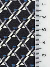 KKP2046-D143 Voltar Cetim Rugosidade Superfície Multicolor Impressão[Têxtil / Tecido] Uni Textile(Komon Studio) subfoto