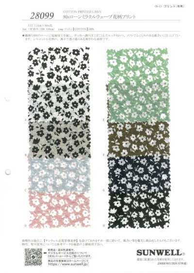 Batista 80s Miracle Wave com estampa floral