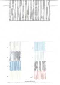 5SG011 Tecido De Algodão Dobrado[Têxtil / Tecido] Chambray Foto secundária