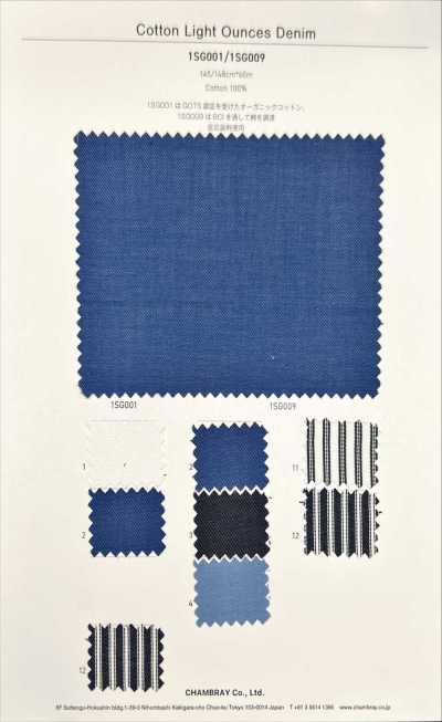 Algodão Light-ounce Denim