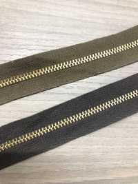 4-G-CO-OR WALDES® Vintage Zipper Vermelho Cobre Tamanho 4 Fita De Algodão Aberta[Zíper] Asahi Fastener Foto secundária