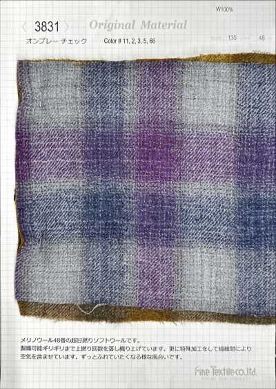 3831 Xadrez ombré