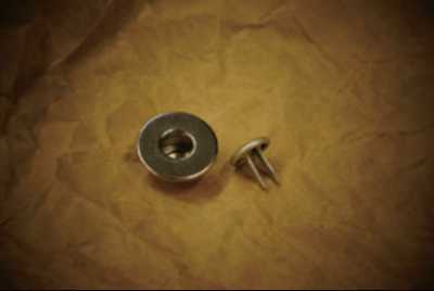 W-DT WALDES® Botão de rebite Donut 14mm/17mm
