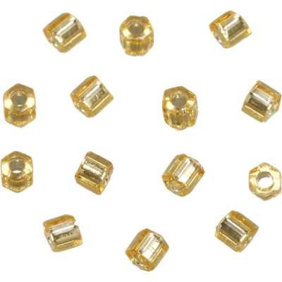 6S Contas miúdas hexagonais