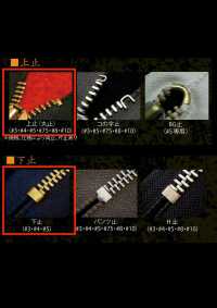 5-N-E-C Zíper Vintage WALDES, Níquel Prata, Tamanho 5, Fita De Poliéster, Extremidade Fechada Asahi Fastener Foto secundária