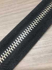 8-N-E-OR WALDES® Zíper Vintage, Níquel Prata, Tamanho 8, Fita De Poliéster, Aberto Asahi Fastener Foto secundária