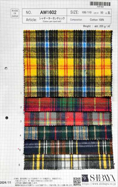 AW1602 Xadrez tartan felpudo