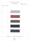 UR-3587 Estampa de bolinhas em linho