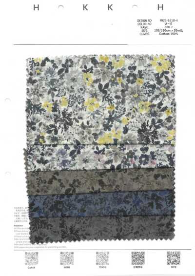 7025-1610-4 60 Batista Floral Médio