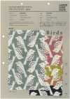 850508 SEVENBERRY® Birds tipo linho flamê